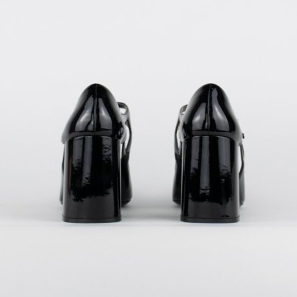 SOLD Prada Patent Dual Buckle Mary Jane Pumps - Picture 4 of 10